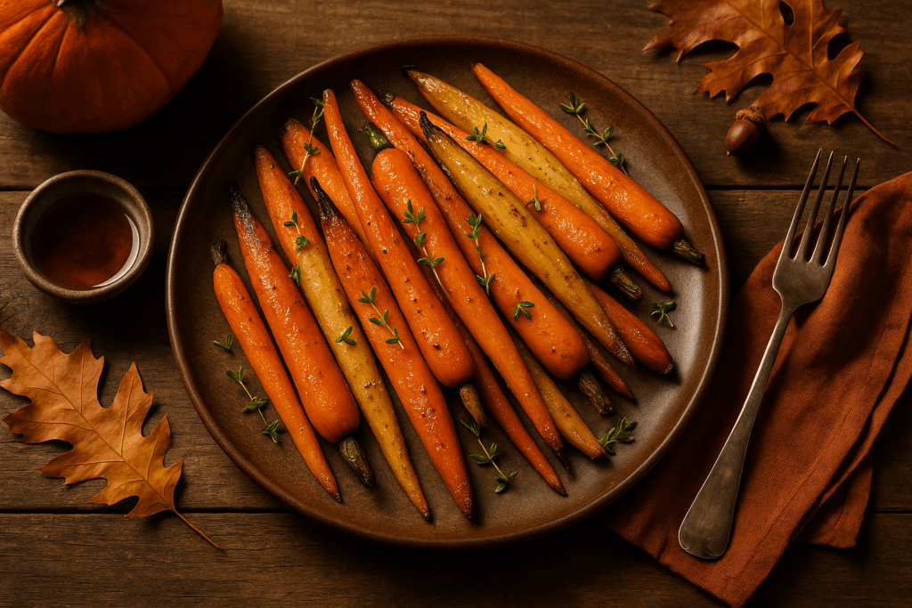 Maple-Roasted Carrots & Parsnips
