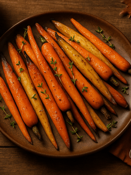 Maple-Roasted Carrots & Parsnips