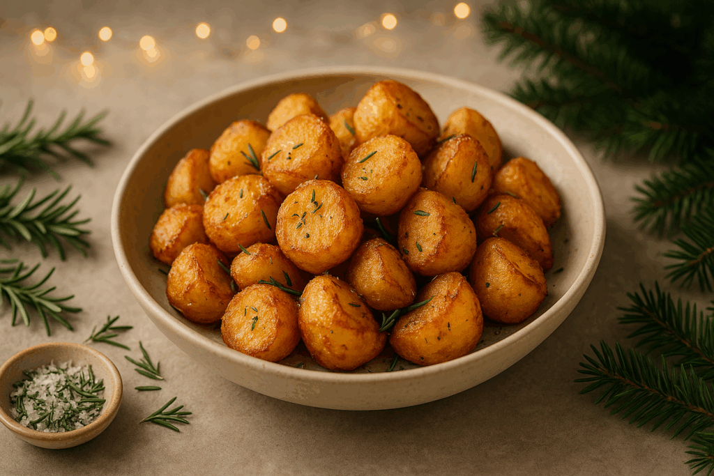 Crispy Rosemary Roast Potatoes