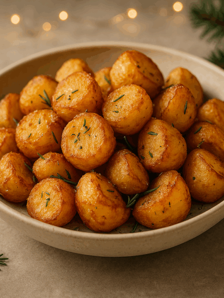 Crispy Rosemary Roast Potatoes