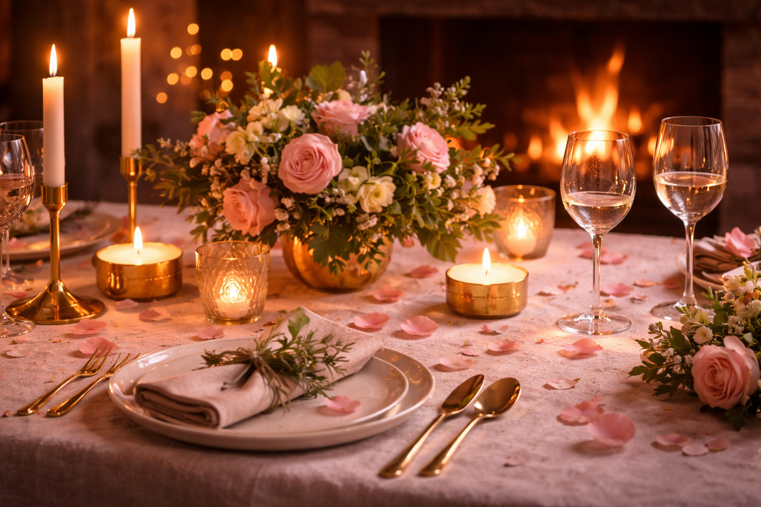 Valentine’s at Home A relaxed, romantic dinner for two